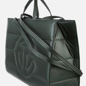 Telfar x Moose Knuckles nylon tote large NWT